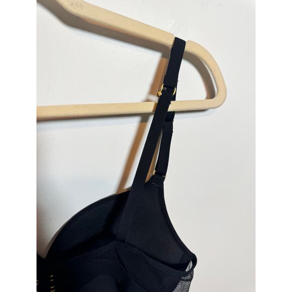 Lively Women's Size 34B Black Floral Print Lightly Lined Bra NWOT - Picture 8 of 9